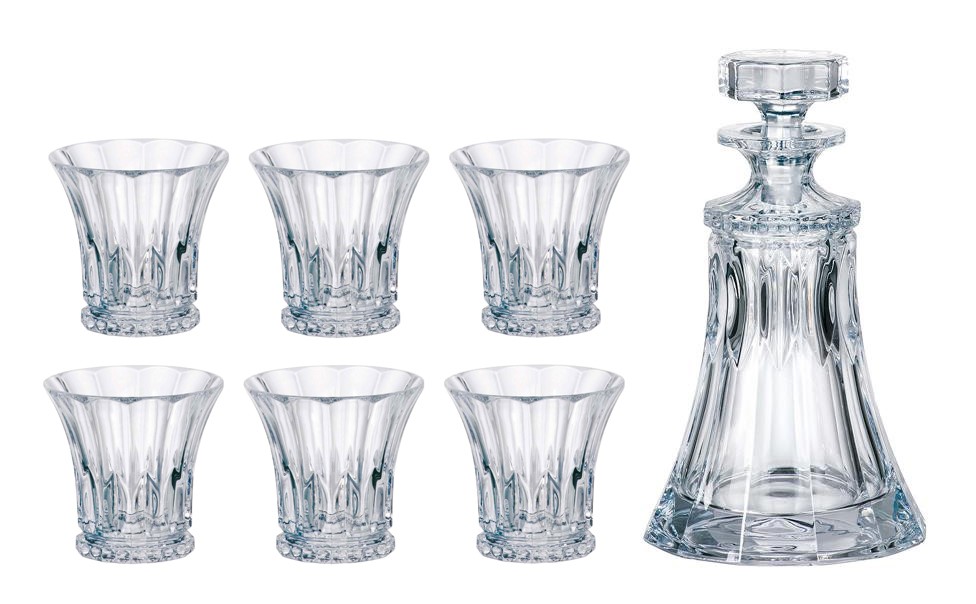 BOHEMIA WELLINGTON WHISKY SET 1+6