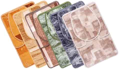 DYWANIK ŁAZIENKOWY MILANO 3EL podgumowany