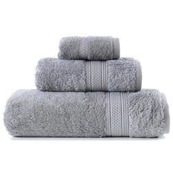 EGYPTIAN COTTON RĘCZNIK 50x90 STALOWY 600