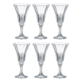 BOHEMIA WELLINGTON KIELISZEK WINO 280 6szt