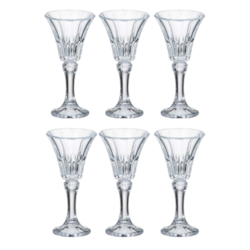 BOHEMIA WELLINGTON KIELISZEK WÓDKA LIKIER 049 6szt
