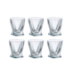 BOHEMIA QUADRO KIELISZEK WÓDKA 055 KPL 6szt