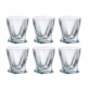 BOHEMIA QUADRO SZKLANKA WHISKY 340 KPL 6szt