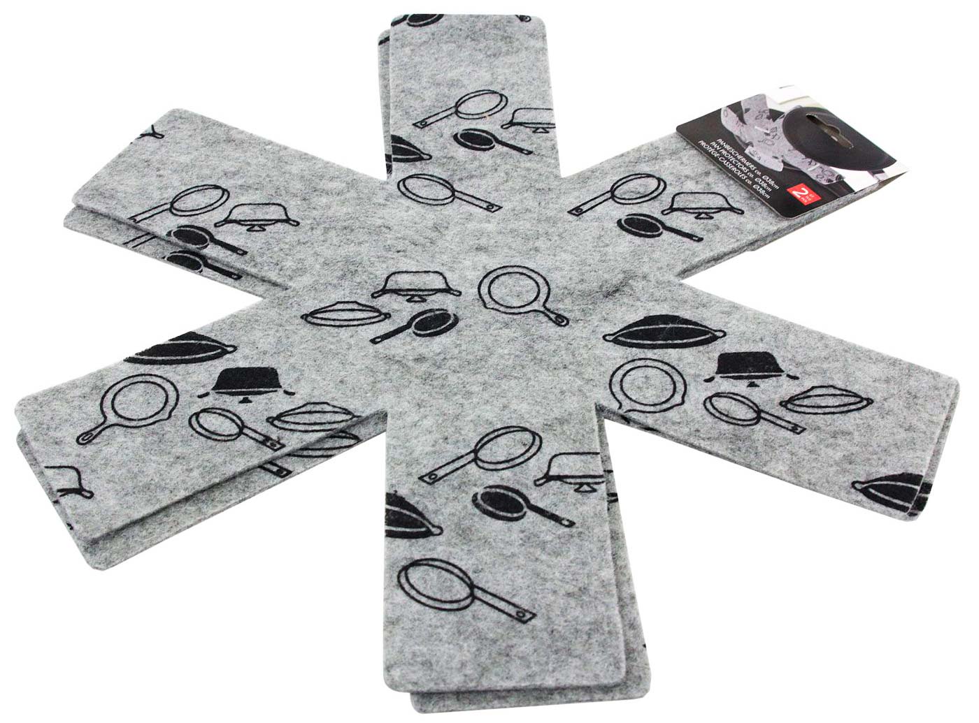 PODKŁADKA FILCOWA GWIAZDA KPL 2szt 38,5cm 22277045