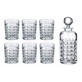 BOHEMIA DIAMOND WHISKY SET 1+6