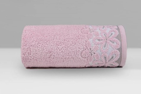 BELLA RĘCZNIK 70x140 RÓŻANY 450