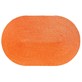 MATA DEKORA NA STÓŁ OWAL 43x28cm POMARAŃCZOWY