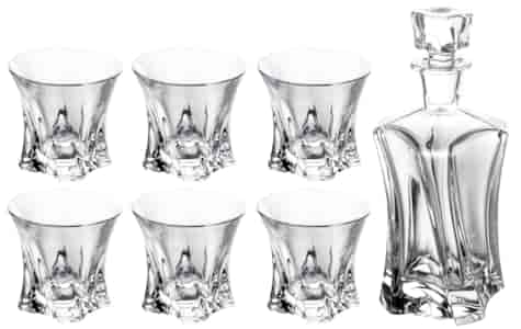 BOHEMIA QUADRON COOPER WHISKY SET 1+6