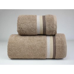 OMBRE FROTEX RĘCZNIK 50x90 BEŻOWY 450