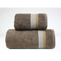 OMBRE FROTEX RĘCZNIK 50x90 BRĄZOWY 450