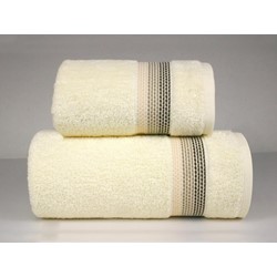 OMBRE FROTEX RĘCZNIK 50x90 KREMOWY 450