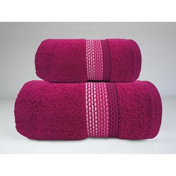 OMBRE FROTEX RĘCZNIK 50x90 FUKSJA 450