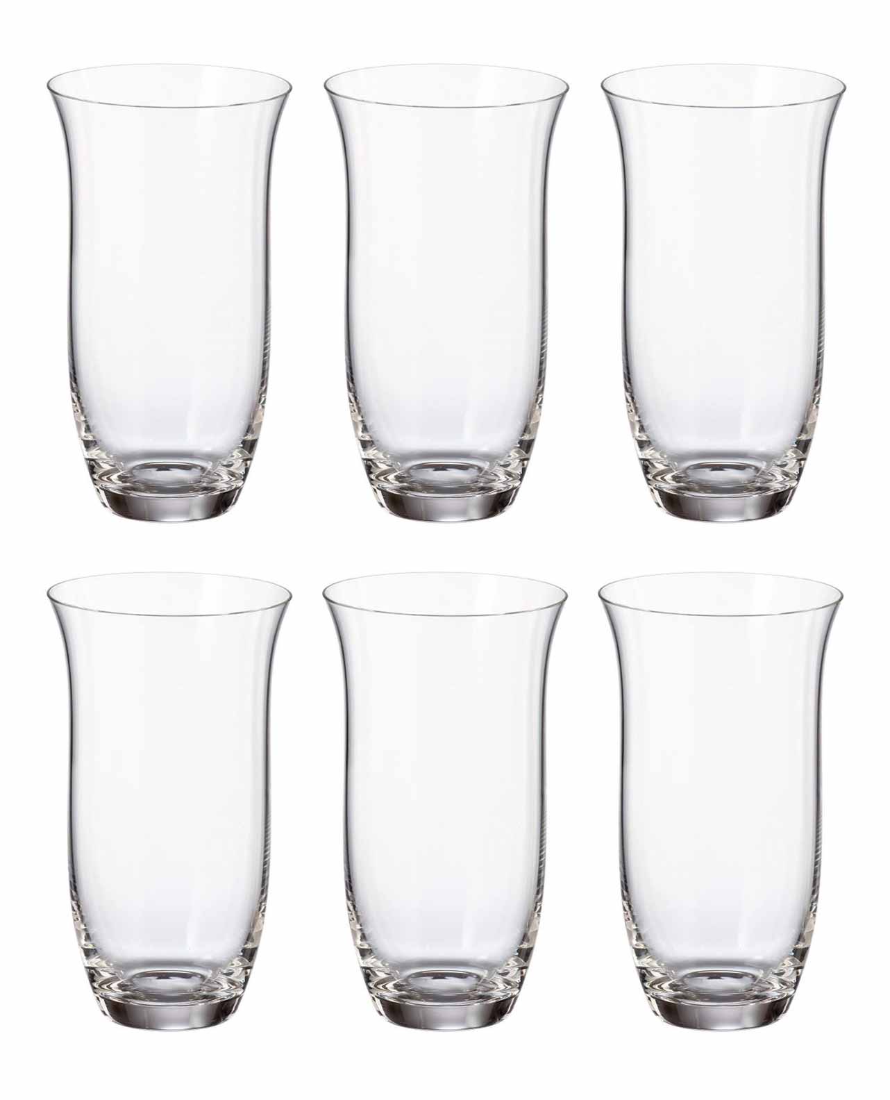 BOHEMIA BRANTA KLEOPATRA SZKLANKA WYSOKA 400 6szt