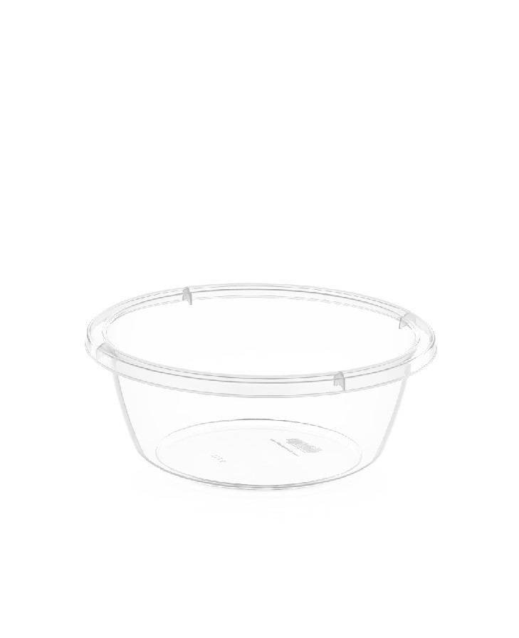 DUNYA MISKA OKRĄGŁA TRANSPARENT  1,7l 10332