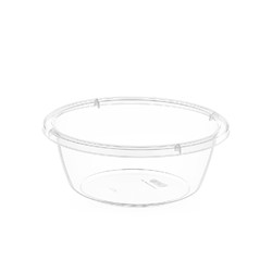 DUNYA MISKA OKRĄGŁA TRANSPARENT  7,0l 10335
