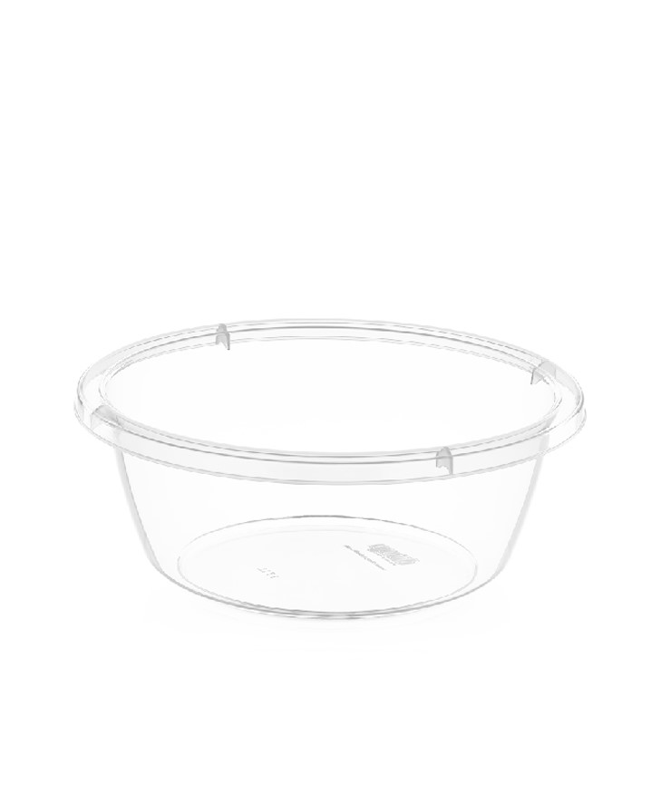 DUNYA MISKA OKRĄGŁA TRANSPARENT  4,5l 10334