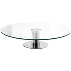 TACA OKRĄGŁA SZKLANA OBROTOWA N/N 30cm 22170687