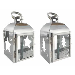 LATARNIA METALOWA LRS19 11x10,5x18,5cm MIX