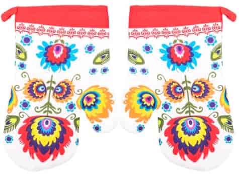 RĘKAWICE KUCHENNE MAGNES KPL 2szt FOLK K2267B