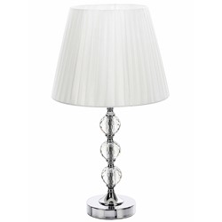 LAMPA NOCNA JUS-62 SREBRNA 50,5cm
