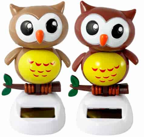 FIGURKA SOLARNA SOWA JUS-1074