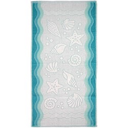 FLORA OCEAN RĘCZNIK 40x60 07 TURKUSOWY 380