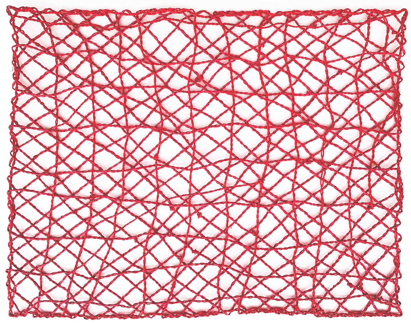 MATA STOŁOWA LIŚĆ PALMOWY 30x40cm BORDO