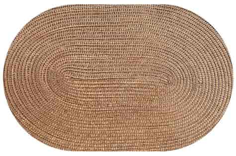 MATA DEKORA NA STÓŁ OWAL 43x28cm CAPPUCCINO