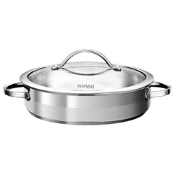 PULPO PATELNIA ZE SZKLANĄ POKRYWĄ 28cm 3,0l 454828