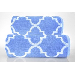 DECOR RĘCZNIK 70x130 NIEBIESKI 500