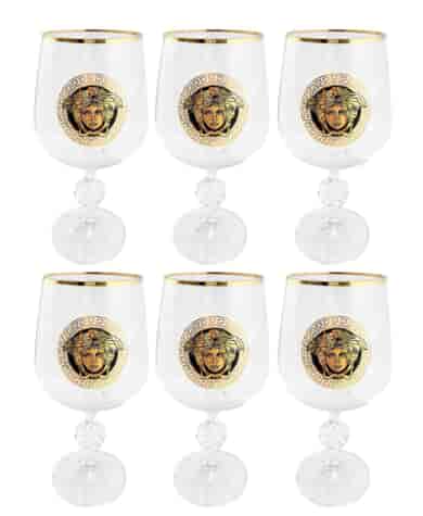 BOHEMIA MEDUZA KIELISZEK WINO 230 KPL 6szt