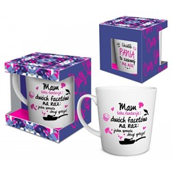 CRAZY GIRL KUBEK MATOWY 480ml MAM TAKĄ FANTAZJĘ...