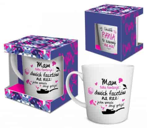 CRAZY GIRL KUBEK MATOWY 480ml MAM TAKĄ FANTAZJĘ...