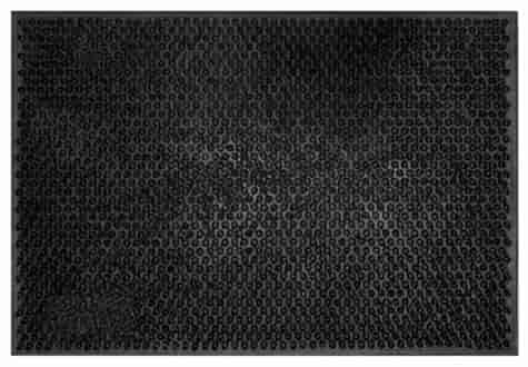 TRAWKA GUMOWA WYCIERACZKA 40x60cm CZARNY