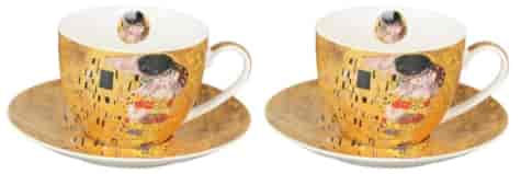 THE KISS CLASSIC KOMPLET FILIŻANEK 2+2 280ml