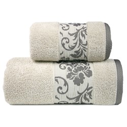 GLAMOUR RĘCZNIK 70x140 BEŻOWY 450