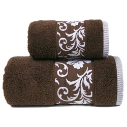 GLAMOUR RĘCZNIK 70x140 BRĄZOWY 450