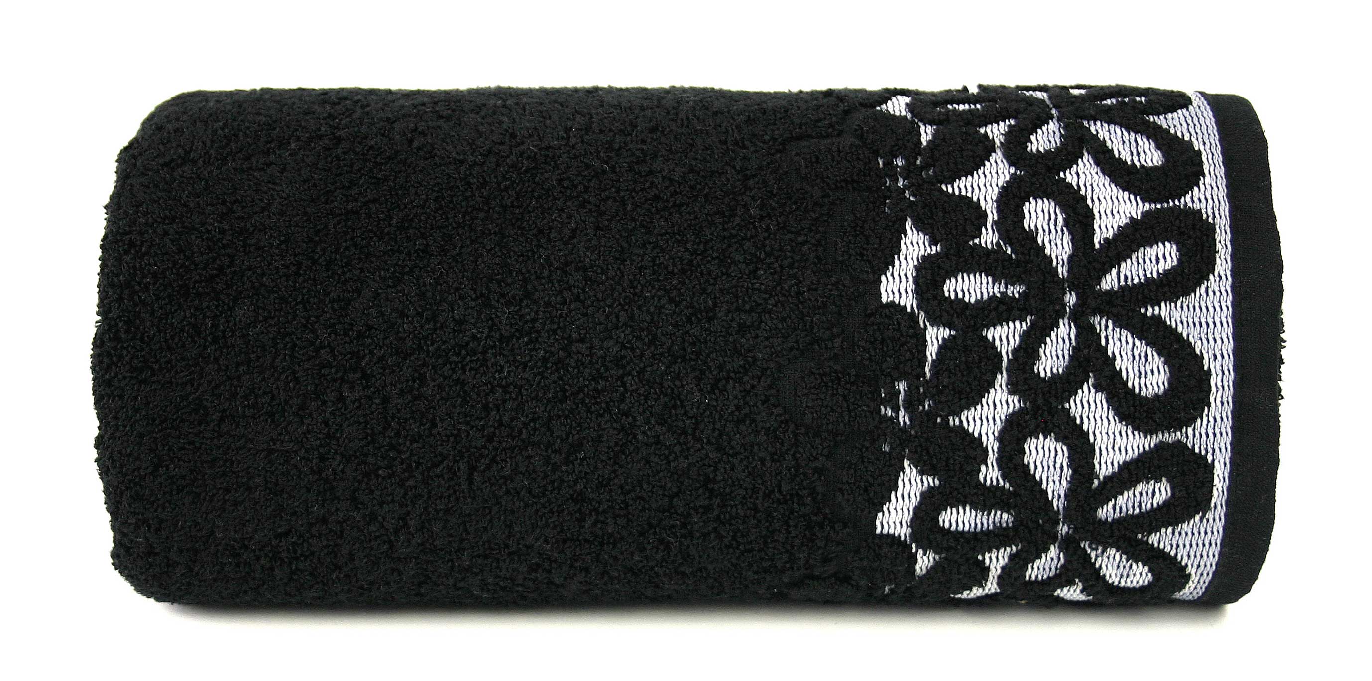 BELLA RĘCZNIK 50x90 CZARNY 450