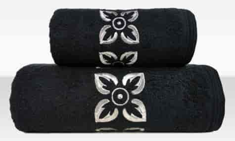 VICTORIA RĘCZNIK 70x140 CZARNY 420