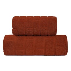 BRICK RĘCZNIK 70x140 KARMELOWY SPALONY 500