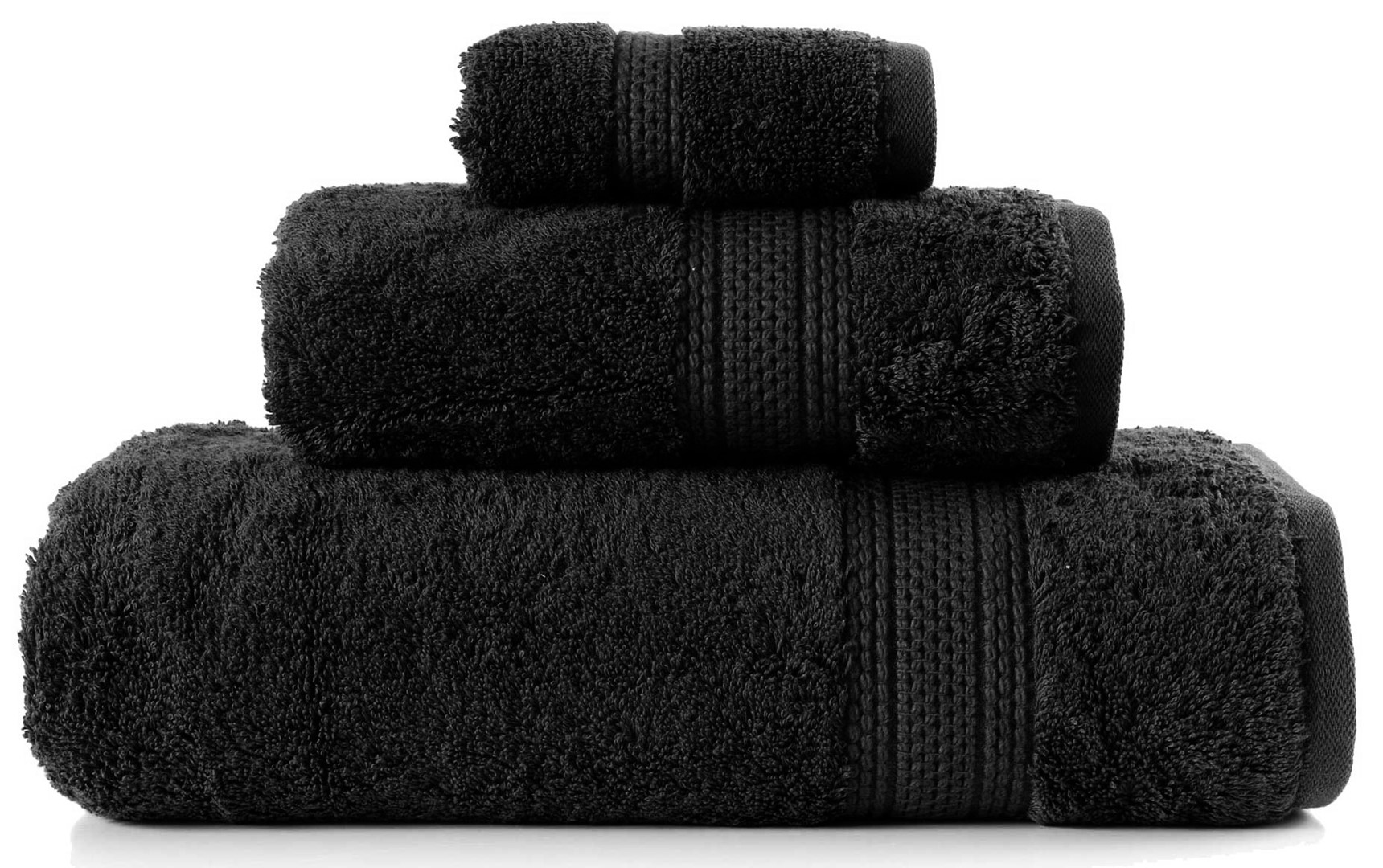 EGYPTIAN COTTON RĘCZNIK 30x50 CZARNY 600