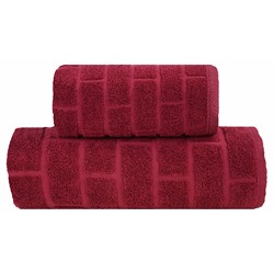 BRICK RĘCZNIK 70x140 RED WINE 500