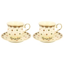 CASABLANCA KOMPLET FILIŻANEK 2+2 260ml