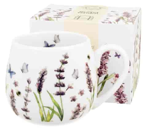 CLASSIC LAVENDER KUBEK BARYŁKA W PUDEŁKU 430ml
