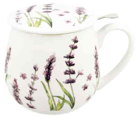 CLASSIC LAVENDER KUBEK ZAPARZACZ BARYŁKA 430ml