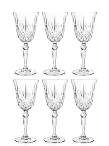 RCR MELODIA KIELISZEK WINO 210 6szt