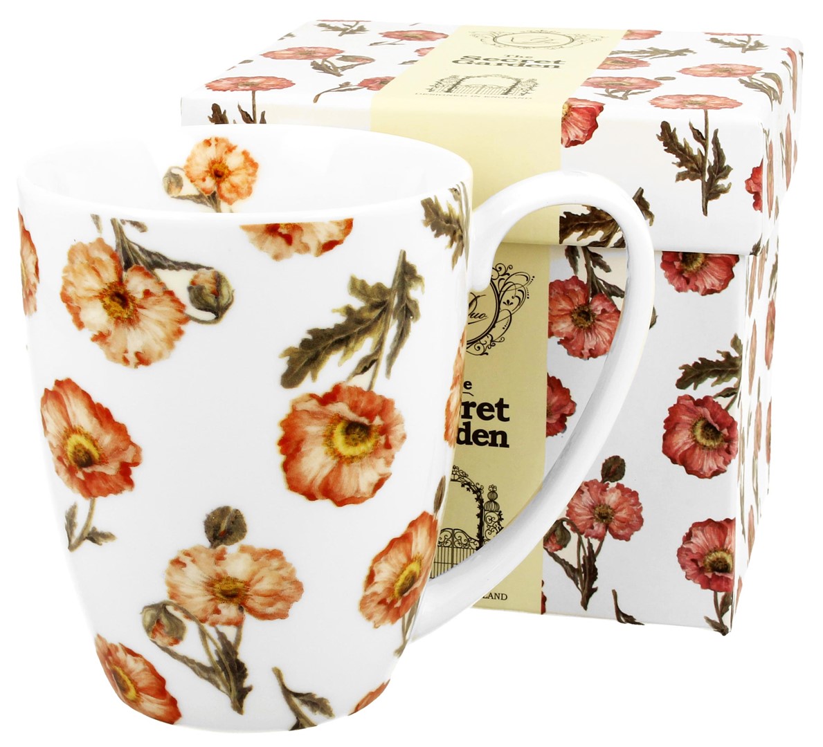 WILD POPPIES KUBEK W PUDEŁKU 380ml