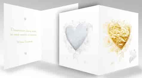 ŚLUB KARTA OKOLICZNOŚCIOWA - SERCA