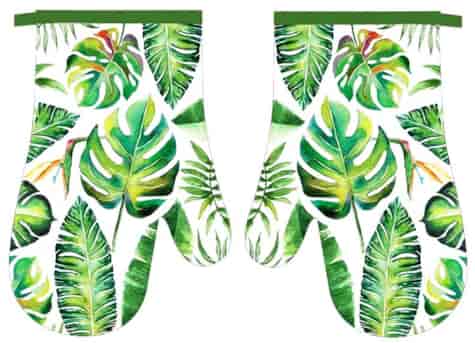 RĘKAWICE KUCHENNE MAGNES KPL 2szt MONSTERA FS30