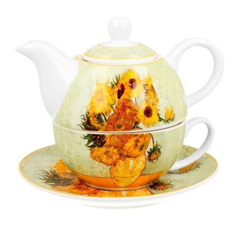 SUNFLOWERS CZAJNICZEK Z FILIŻANKĄ 300ml 3EL